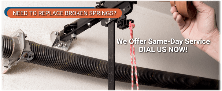 Broken Garage Door Spring Auburn WA